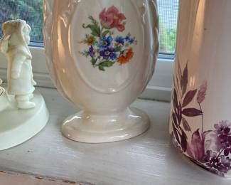 Ceramic Vase with Flowers 