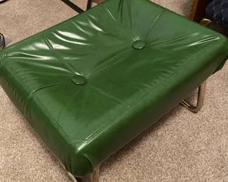 Green Pearl-Wick Leg Lounger Adjustable Foot Rest