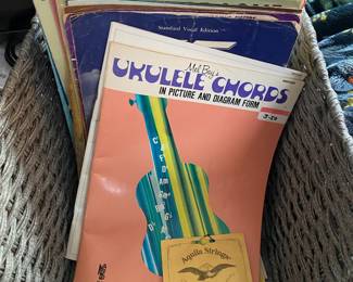 Assortment of Sheet Music/Guitar Chords