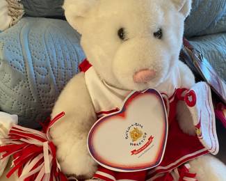 Build-A-Bear Cheerleader Plush Bear