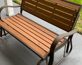 Lifetime Outdoor Glider Bench