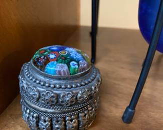 Millefiori Trinket Pillbox 