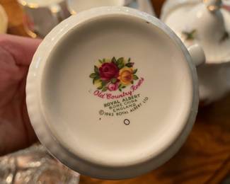 Royal Albert Old Country Roses Tea Set
