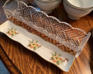 Godinger Crystal Cracker Tray