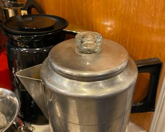 Aluminum Coffee Percolator