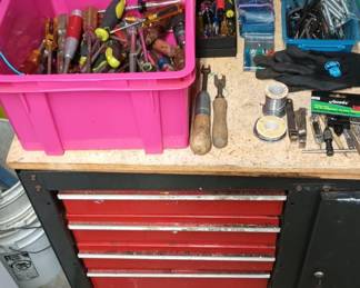 Assortment of Screwdrivers, Measuring Tapes