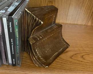 Brass Book Bookends