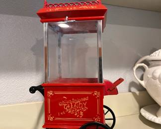 Old Fashioned Popcorn Machine Style Candy Dispenser