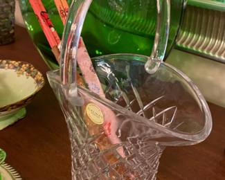 Galway Crystal Basket