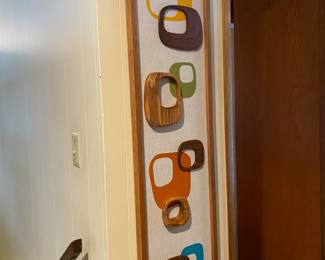 Wood Mid Century Modern Wall Art - Modern Retrograde