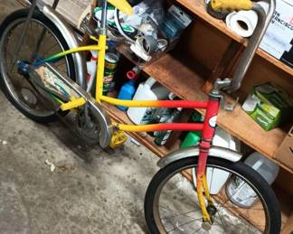 Sears Free Spirit Rainbow Bike with Banana Seat
