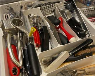 Assortment of Kitchen Utensils