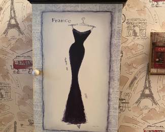 France Silhouette Dress Small Cabinet