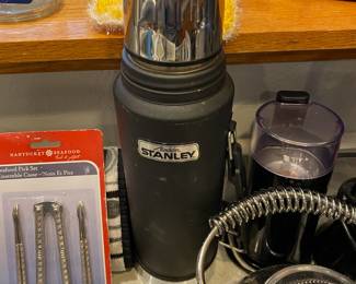 Stanley Aladdin Black/Stainless Steel Thermos