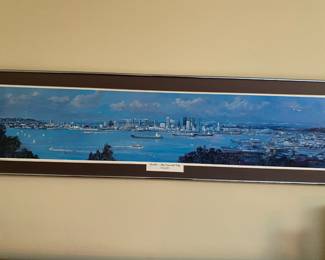 Seattle Skyline Print - The Emerald City Circa 1983 by Dean Waite