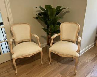 Louis XV Open Armchairs