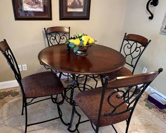 Ashley Furniture pub style table and chairs