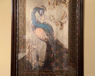 Peacock print