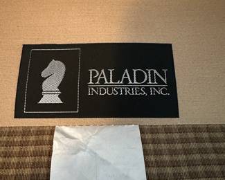 G4 - $300 - Paladin Chair & Ottoman. Chair measures 36.5" wide x 37" tall. Was in a guest bedroom - barely used. EXCELLENT condition!