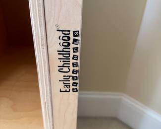 R14 - $150. Organizer Cube by Early Childhood Resources. Measures 13" deep x 48" wide x 36" tall. (it's on it's side in this photo)