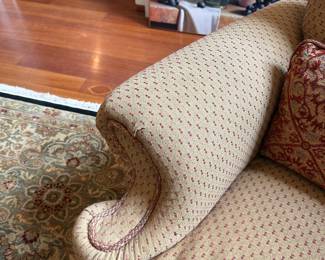 G24 - $125 Each. Key City Furniture Chair - 2 available. Measures 39.5" wide x 36" tall. Purchased from Furnitureland South.