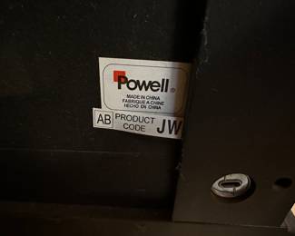 G40 - $95. Entry Bench. Measures 18" deep x 40" wide x 70" tall. Hinge needs screws replaced to hold lid up - otherwise sturdy and good looking piece.