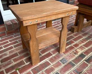 H29 - 2 side tables also available - $60 EACH. Centerville Amish Heavy Duty - Treated wood.