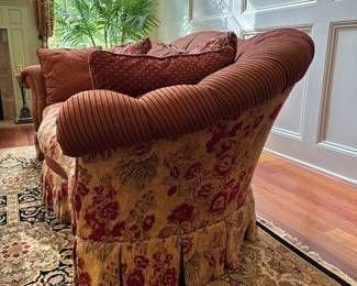 G20 - $325. Paladin Furniture Formal Sofa. Measures 41" deep x 80" long x 39" tall. Very deep seat and comfortable!