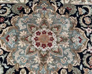 R1 - $550. Jaipur Rugs brand. Measures 108" x 141". (Ebony & Sand) Retail was $2800.
