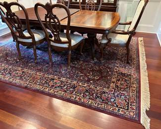 R3 - $450. Dining Room Rug measures 8.5' x 10.5'