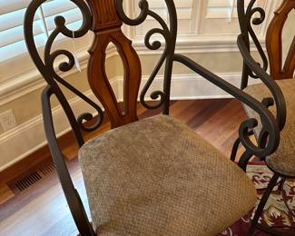 G45 - $250 PAIR -Bar Stools Measures 20" wide x 29" floor to seat x 48" floor to top.