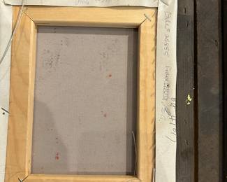 H14 - $40 Framed art measures 17.5" x 16".