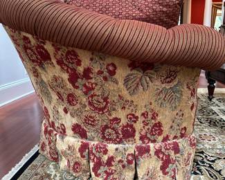 G20 - $325. Paladin Furniture Formal Sofa. Measures 41" deep x 80" long x 39" tall. Very deep seat and comfortable!