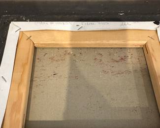 H15 - $40 - Framed art measures 18" x 16".