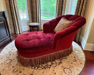 G26 - $550. Bentley Churchill Chaise in excellent condition. Purchased at Furnitureland South.