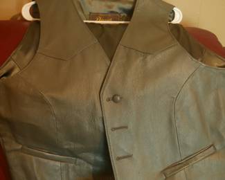 leather vest