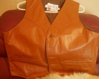leather vest