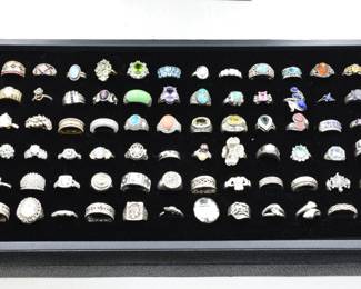 Sterling Silver Rings -- $10 - $50 each