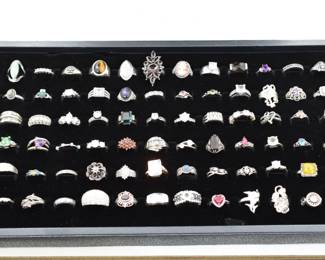 Sterling Silver Rings -- $10 - $50 each