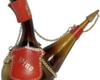 Amber Glass Wine Decanter