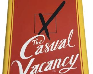 J.K. Rowling First Edition Book