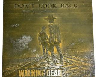 The Walking Dead Plaque