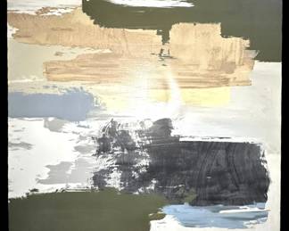 Earthy Abstract Canvas