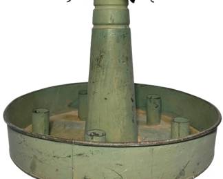 Rustic Metal Candle Holder