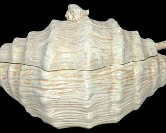 Conch Shell Soup Tureen