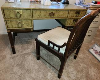 Vintage Henredon desk and chair