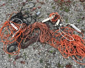 6 Extension Cords & 3 Surge Protectors