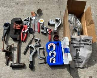 Pipe & Tubing Cutters, Reamers & Inspection Mirror