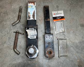 Master 2" Drop Hitch, 1 1/4" Straight Hitch & More
