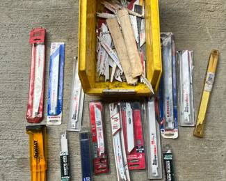 60 New & 50+ Used Sawzall Blades